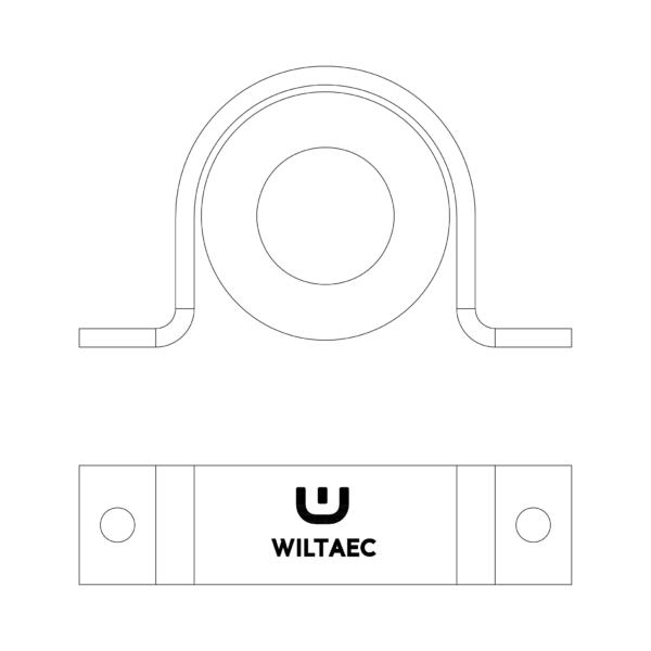 Pipe Strap for insulated Pipe - Image 2