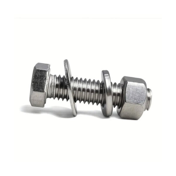 Hex Bolt, Nut, Flat & Lock Washer