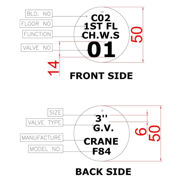 Valve Tags - Image 2